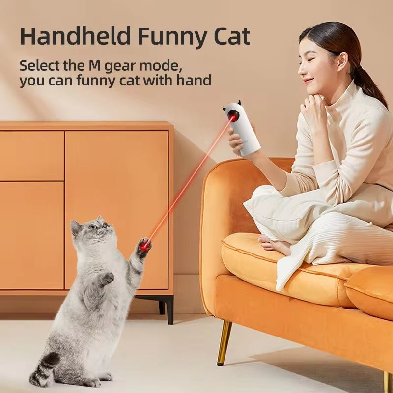 Automatic Cat Toy – Interactive Smart LED Laser - furrybabbies