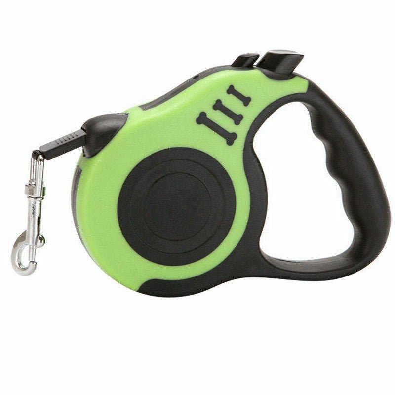 Automatic Retractable Dog Leash - Dual Size Options with Brake & Lock Safety System - furrybabbies.com