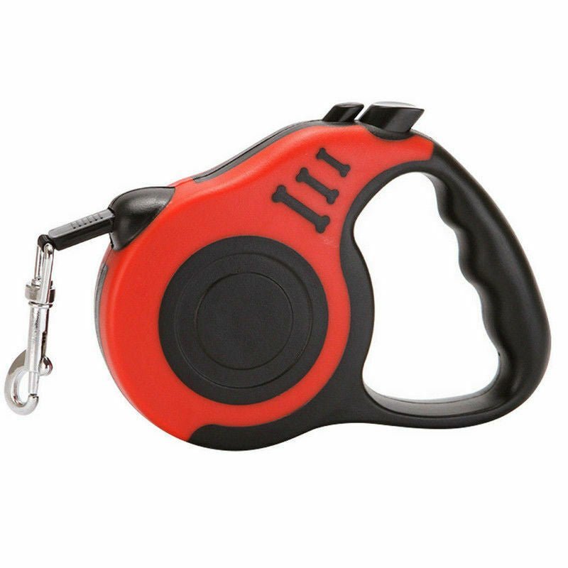 Automatic Retractable Dog Leash - Dual Size Options with Brake & Lock Safety System - furrybabbies.com