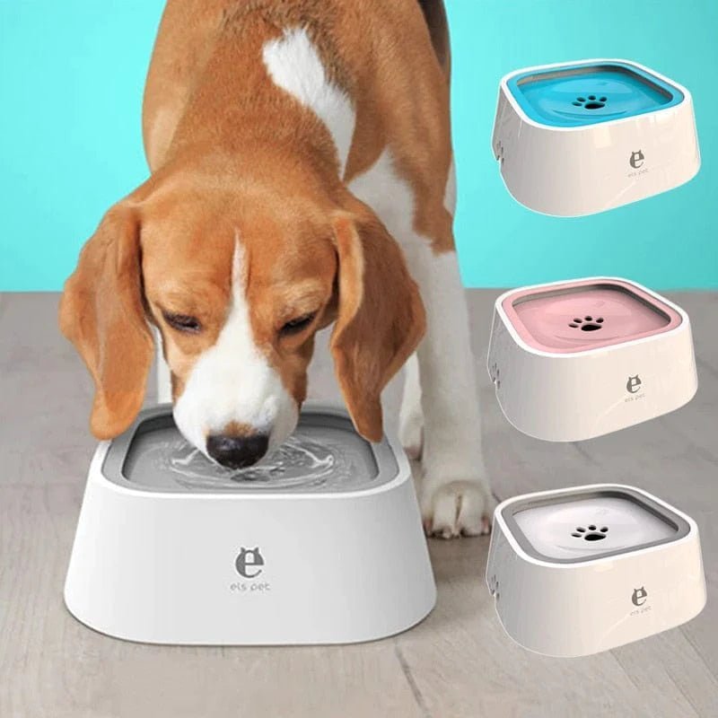 Dog Drinking Water Bowl with Floating Design - Non - Wetting, Non - Skid, Large Capacity - furrybabbies.com