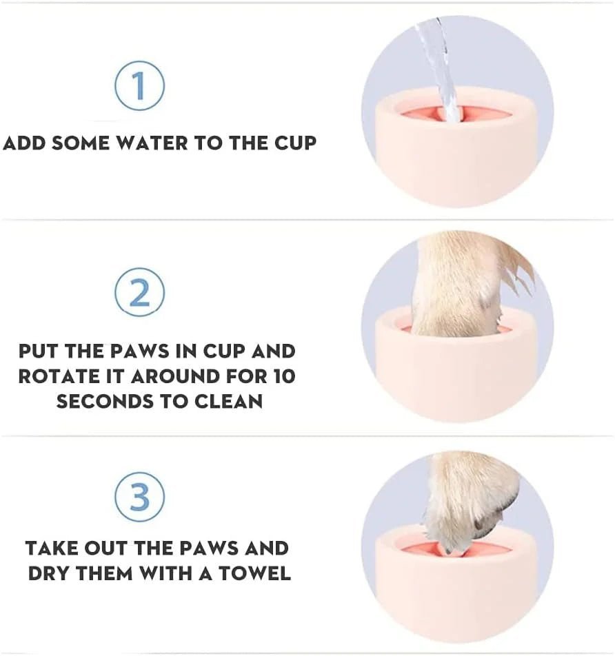 Dog Paw Cleaner - furrybabbies.com